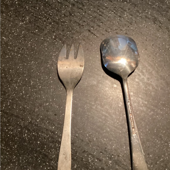 Little folks starter set fork and spoon. - Picture 4 of 4